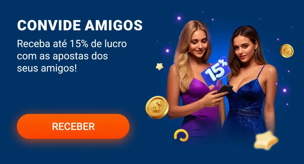 Bônus por convidar amigos para a Mostbet