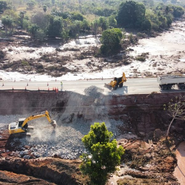 CCR MSVia avança com as obras de recuperação da BR-163/MS em Jaraguari