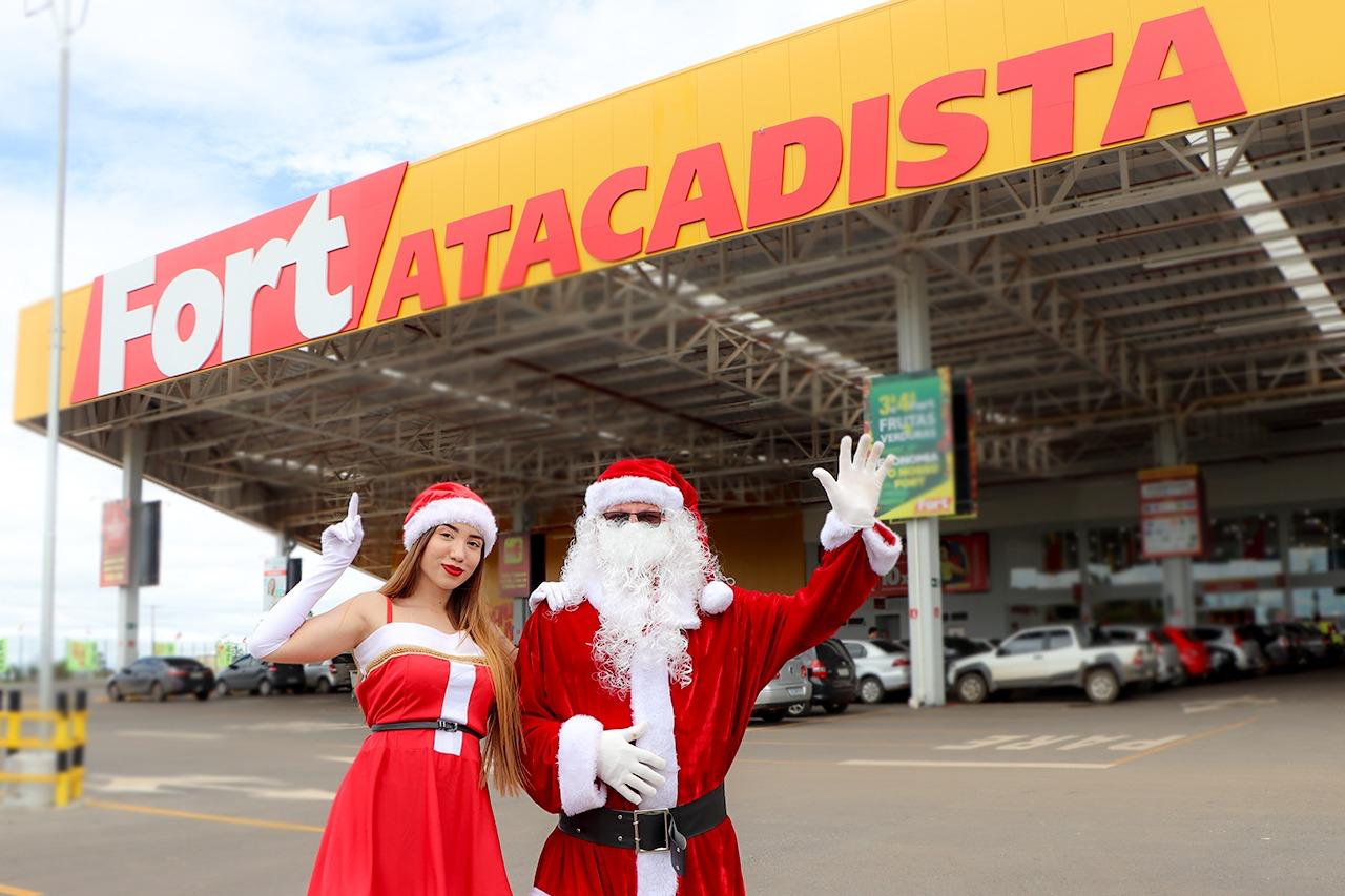 Papai Noel desembarca nesta quinta-feira (12) em Campo Grande