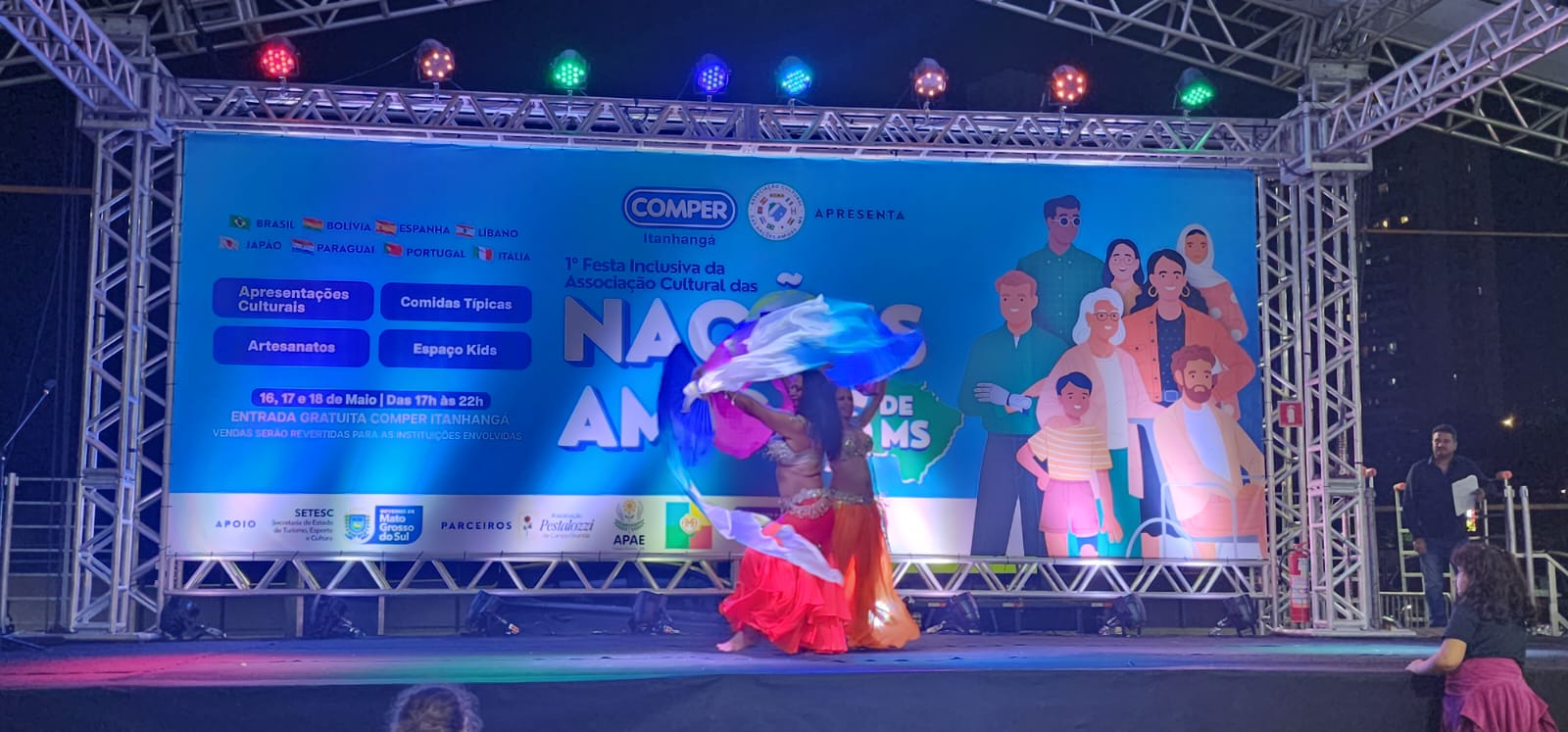 Segunda edição da Festa Inclusiva das Nações Amigas começa em Campo Grande nesta quinta (22)