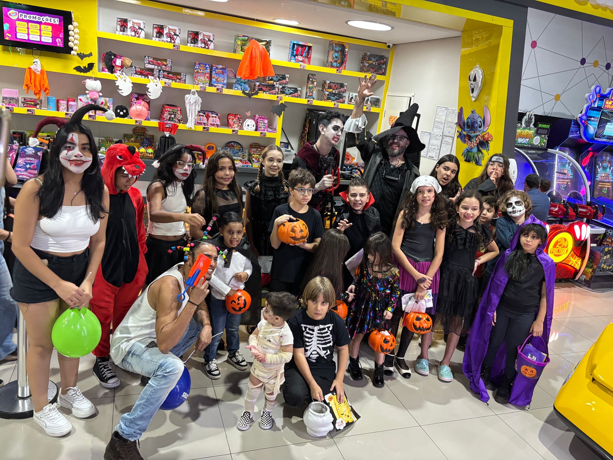 Fim de semana é de Halloween no Shopping Campo Grande, com programação para crianças e adultos