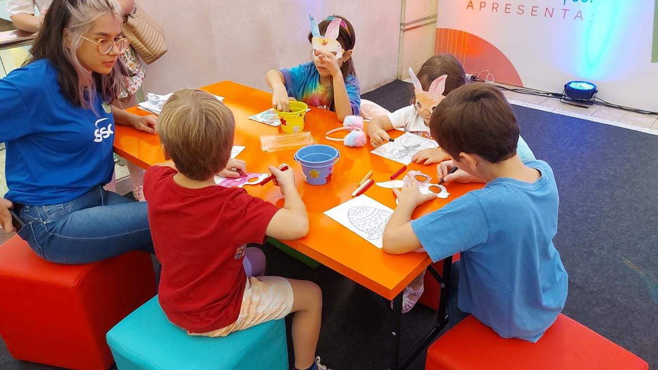 Páscoa encantada no Shopping Campo Grande terá vila temática, oficinas gratuitas e caça aos chocolates