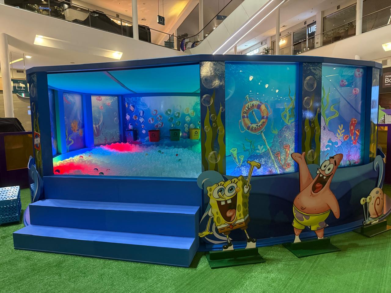 Parque temático com Dora Aventureira, Bob Esponja e Patrulha Canina anima fim de semana em Campo Grande