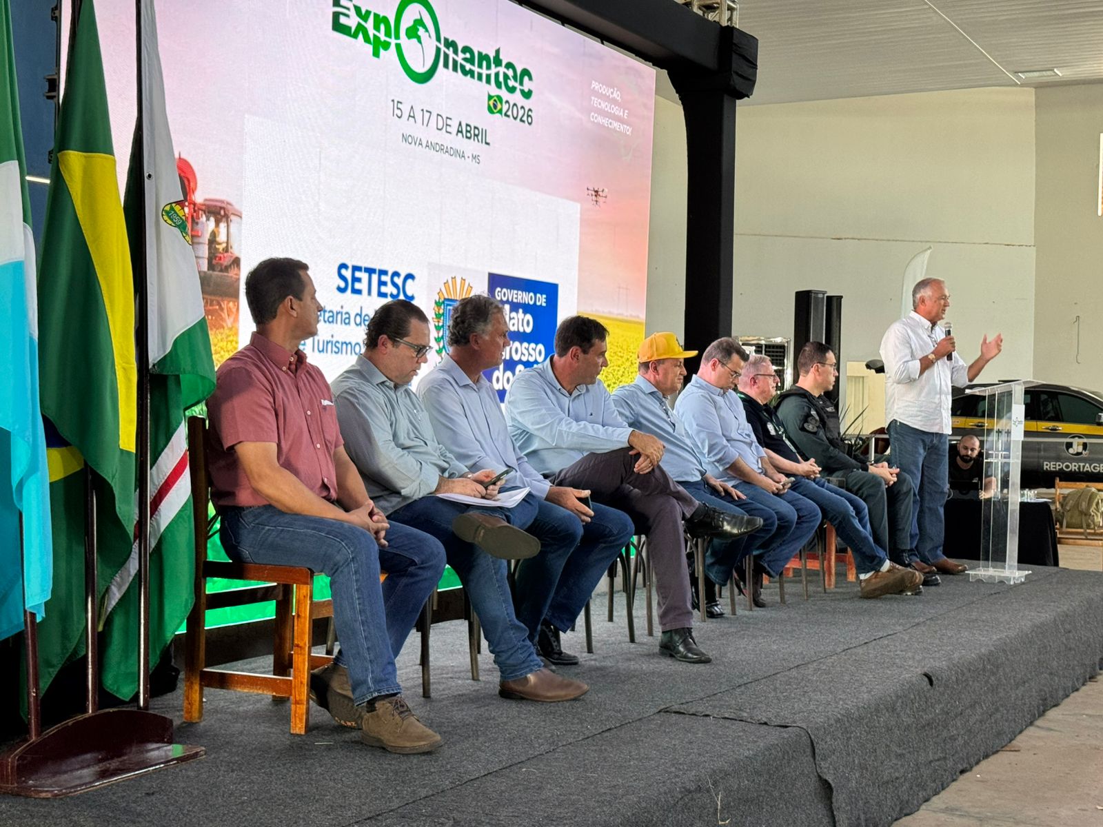 Durante a Exponantec 2026, presidente do Sindicato Rural anuncia Exponan Rodeio Show 2026