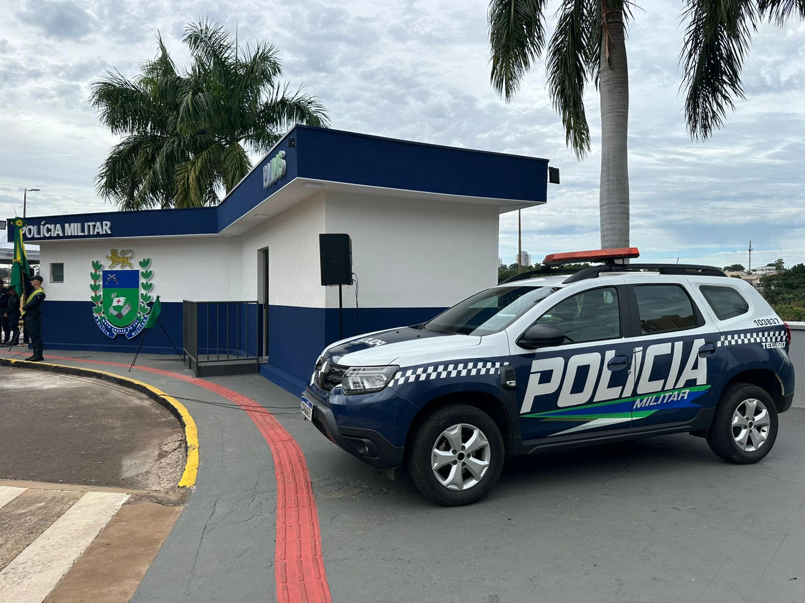 Shopping Campo Grande inaugura Base Comunitária da PMMS e reforça compromisso com a segurança da população