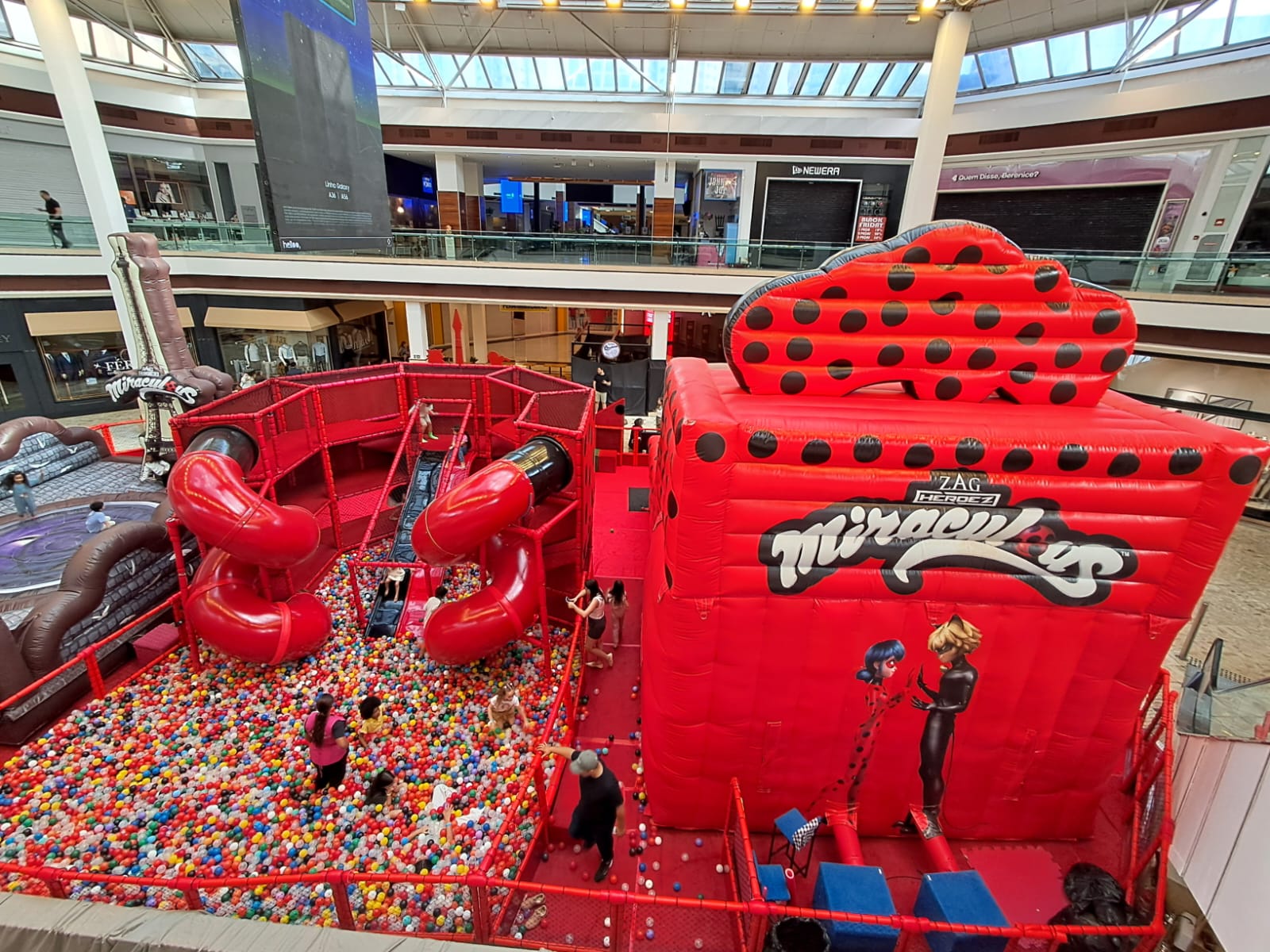Férias no Shopping Campo Grande reúnem diversão, aventura e experiências para toda a família